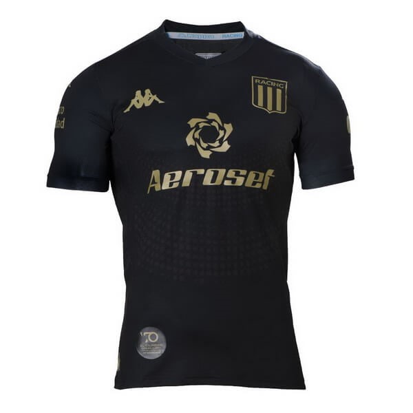 Thailande Maillot Football Racing Club Exterieur 2020-21 Noir